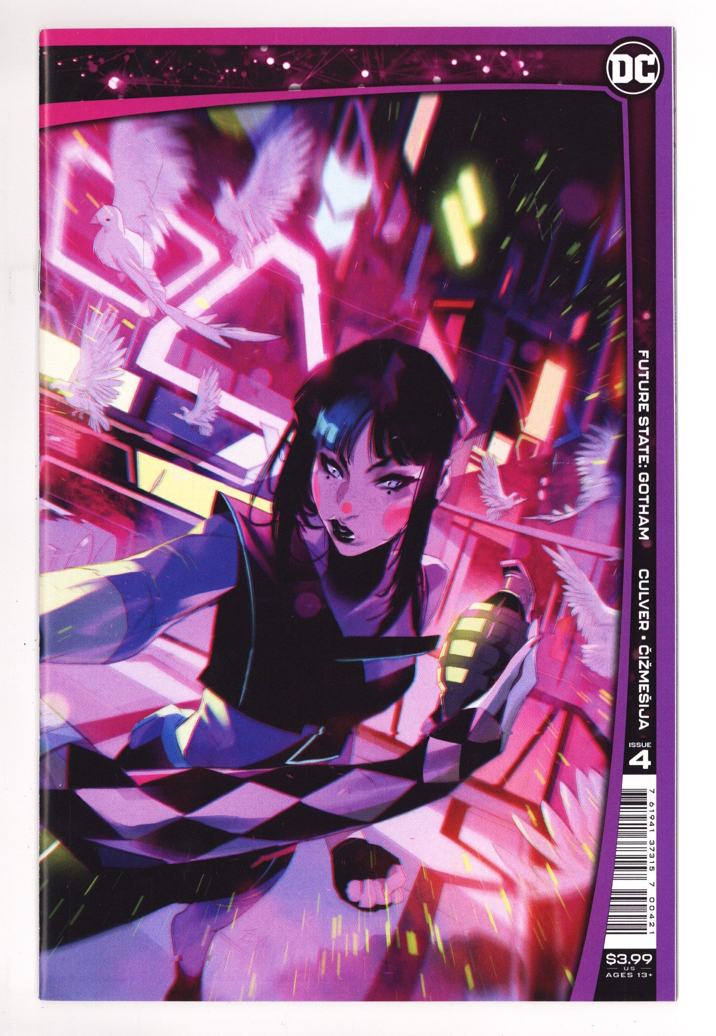 Future State: Gotham   4  High Grade   (2021) Meo     Variant  