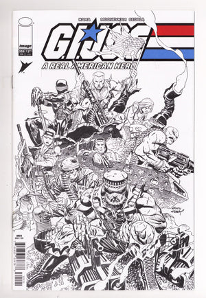 G.I. Joe A Real American Hero  325 Kubert  B&W Variant   (2026)