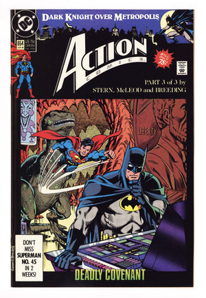 Action Comics Vol 1 654 High Grade (1990)