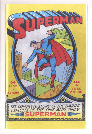 Action Comics 1 (Facsimile Edition)   [nn]  VF+ (8.5)   (2022) Foil   Convention Variant