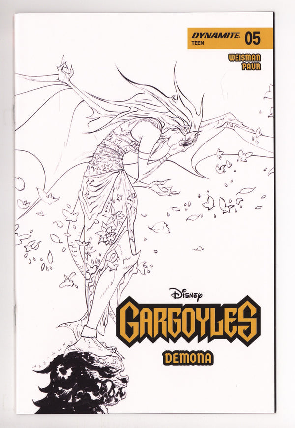 Gargoyles Demona 5 Lee B&W Incentive (2025)