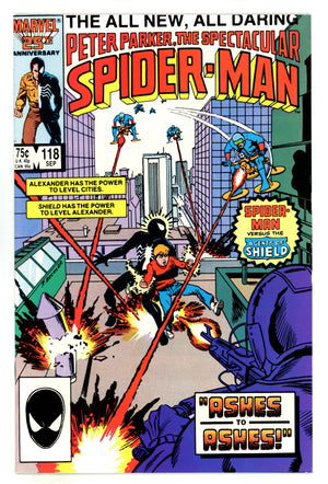 The Spectacular Spider-Man Vol 1 118 NM- (9.2) (1986)