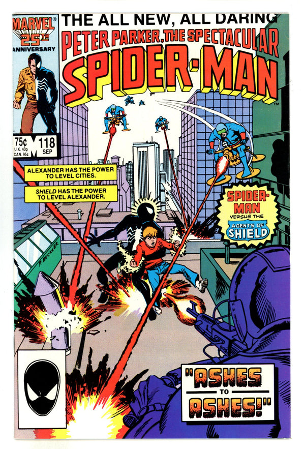 The Spectacular Spider-Man Vol 1 118 NM- (9.2) (1986)