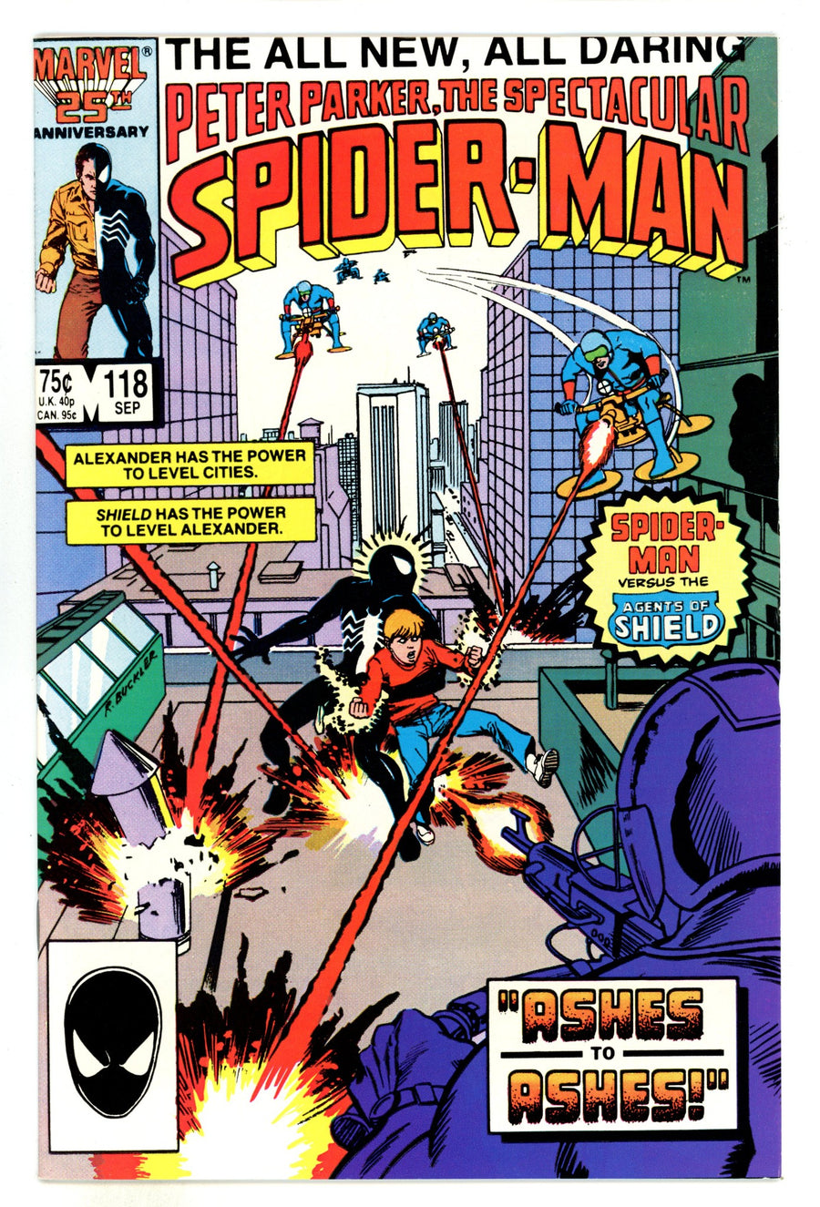 The Spectacular Spider-Man Vol 1 118 NM- (9.2) (1986) 