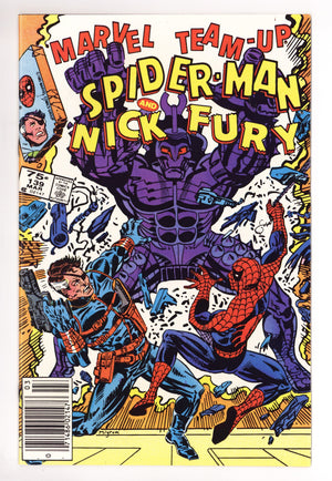 Marvel Team-Up Vol 1 139 VF+ (8.5) (1984) Canadian Price Variant