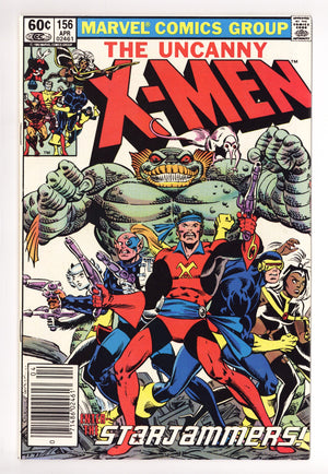 The Uncanny X-Men Vol 1 156 Mid Grade (1982) Newsstand