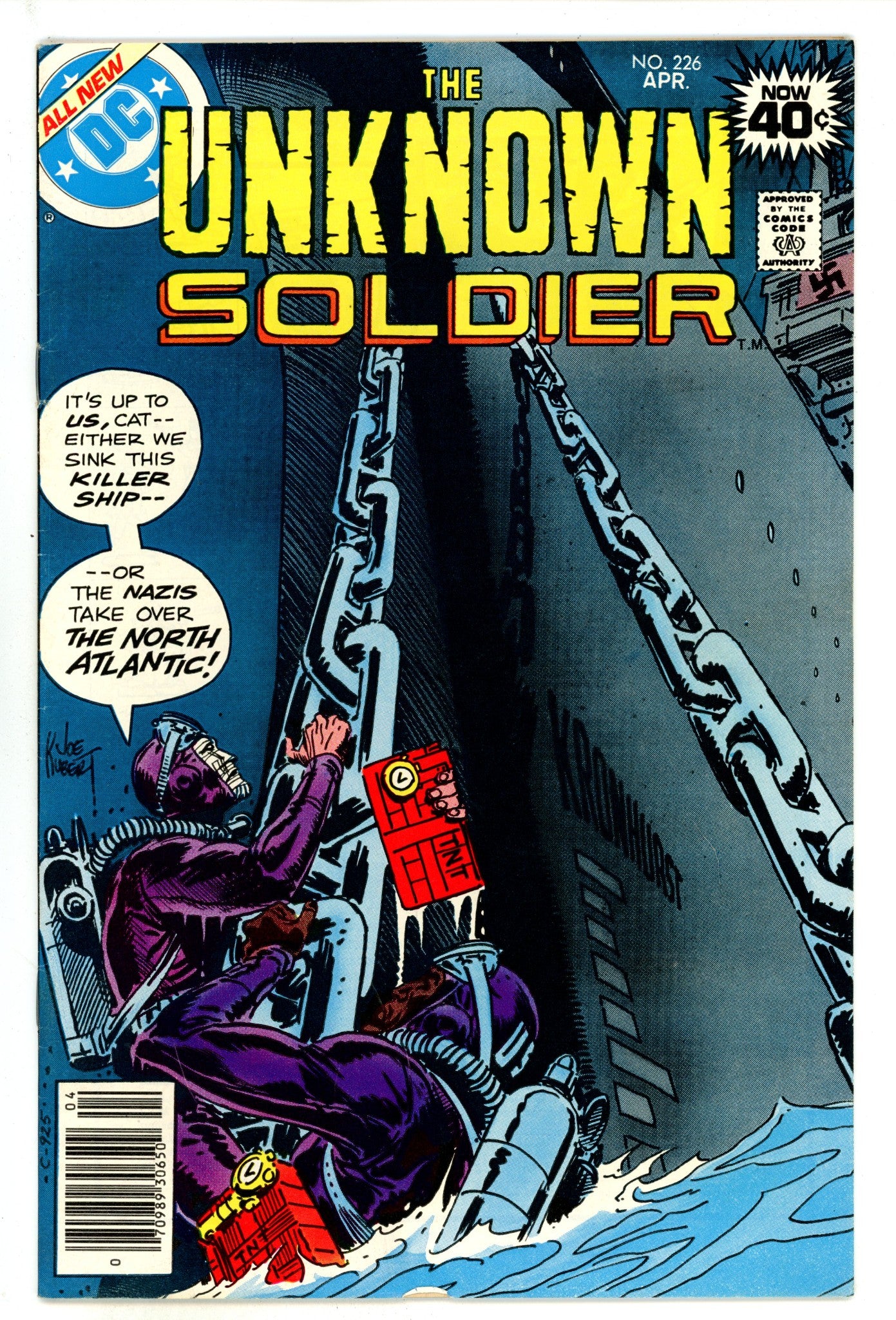 Unknown Soldier Vol 1 226 Mid Grade (1979) 