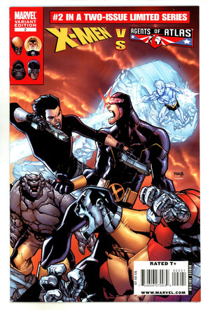 X-Men vs. Agents of Atlas 2 Mid Grade (2010) Ramos Variant