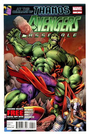 Avengers Assemble Vol 2 4 High Grade (2012)