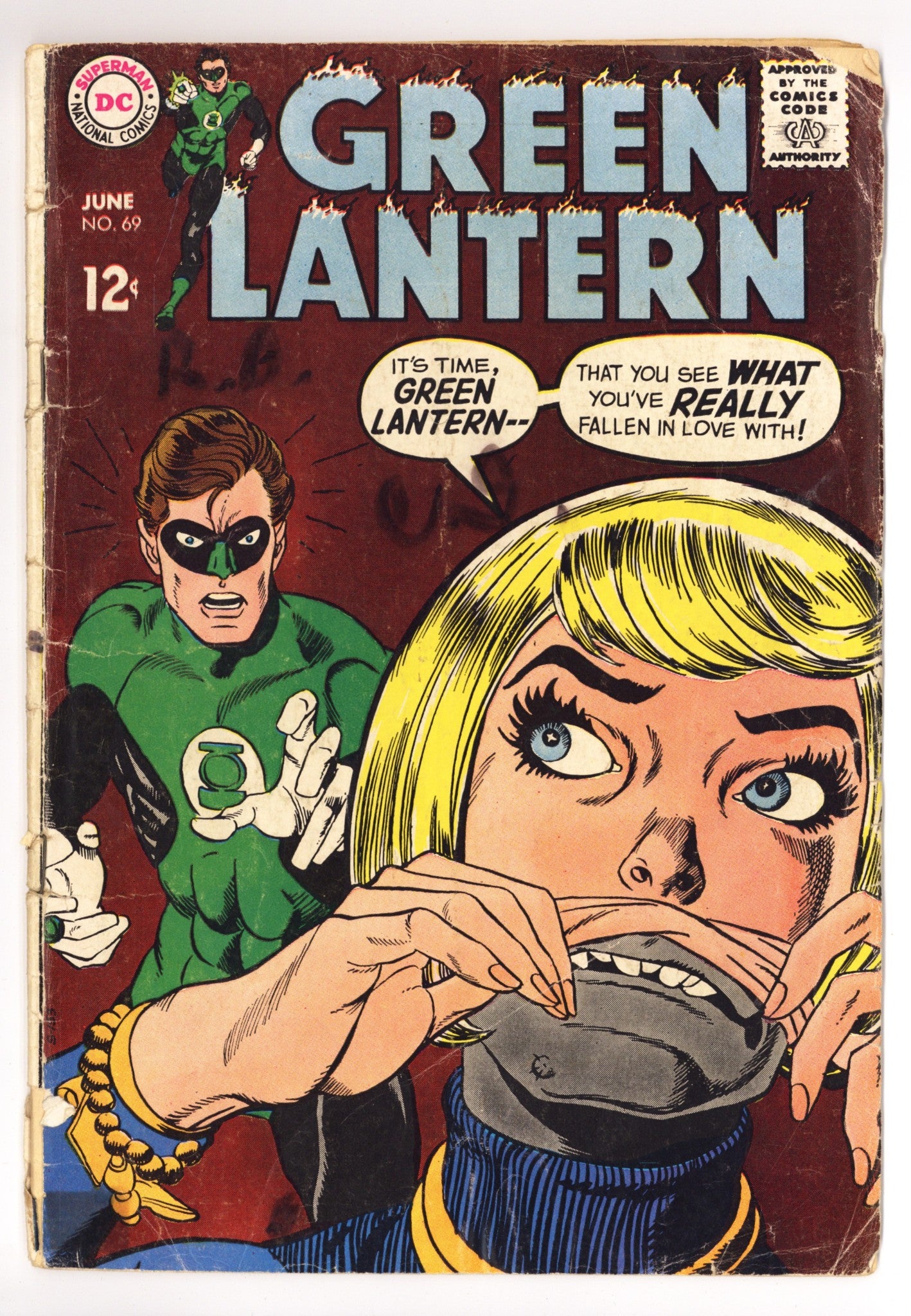 Green Lantern Vol 2 69 GD (2.0) (1969) 