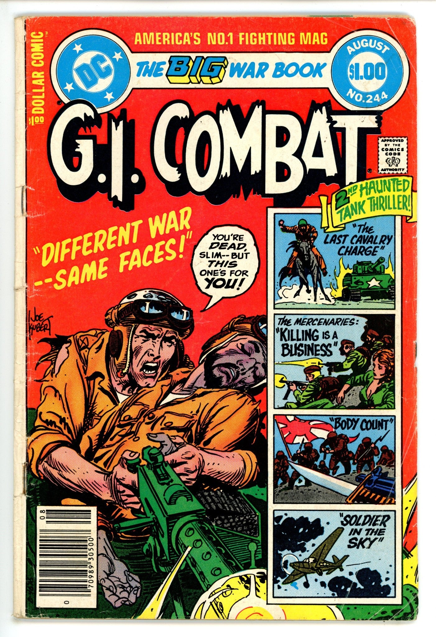G.I. Combat Vol 1 244 Newsstand GD/VG (1982)