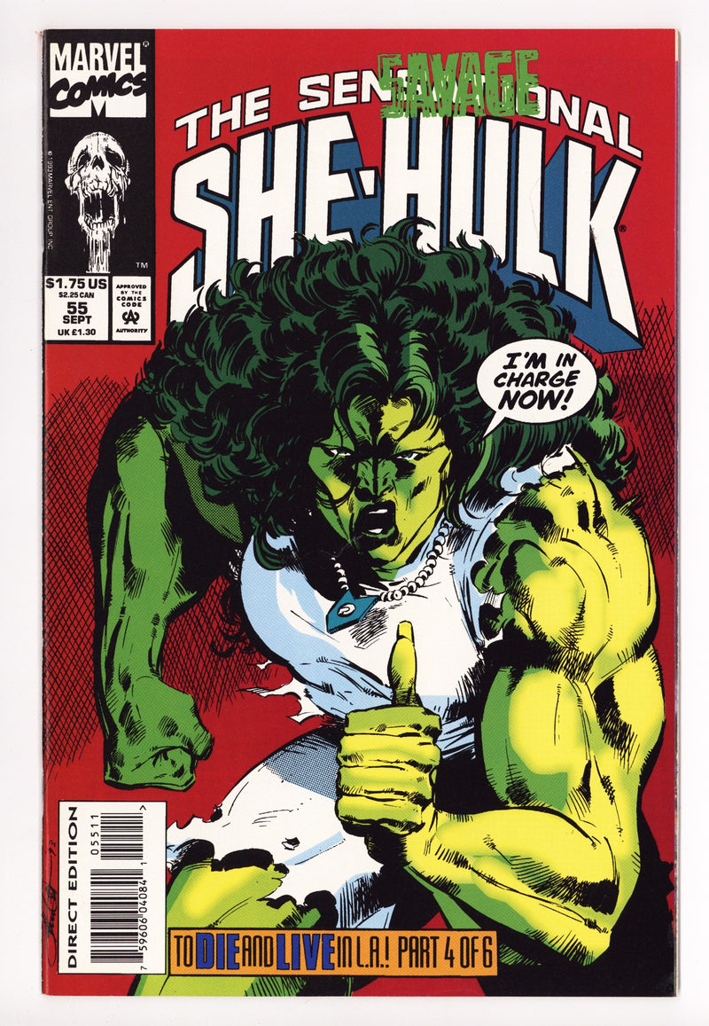 The Sensational She-Hulk 55 VF+ (8.5) (1993) 