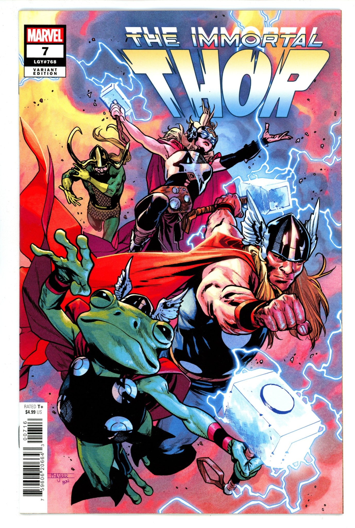 Immortal Thor 7 Asrar Incentive Variant NM- (2024)