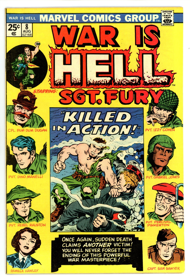 War Is Hell 8 FN+ (6.5) (1974)