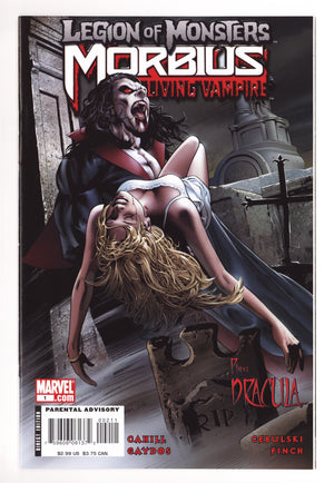 Legion of Monsters: Morbius 1 VF/NM (9.0) (2007)