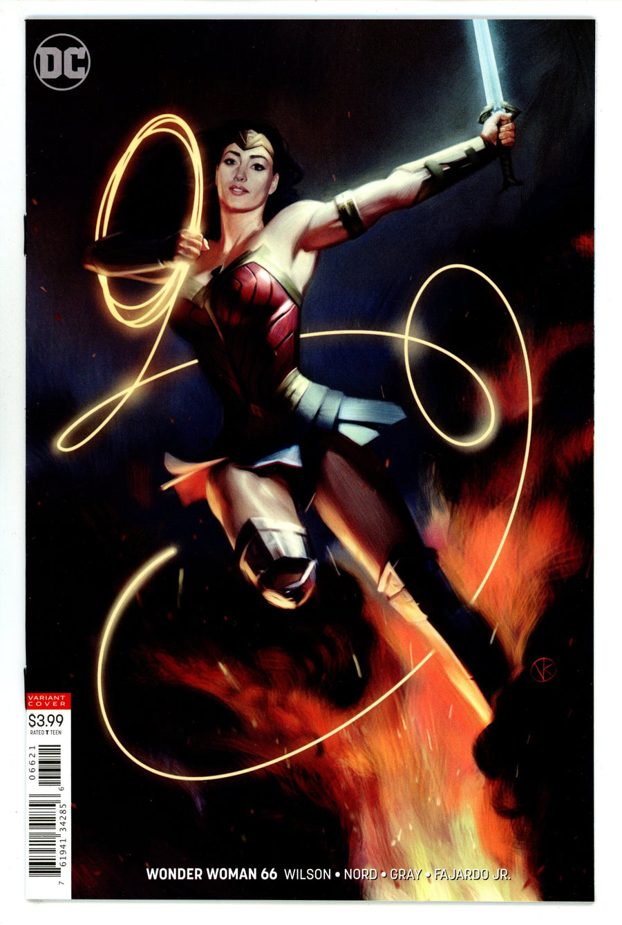 Wonder Woman Vol 5 66 High Grade (2019) Kalvachev Variant 