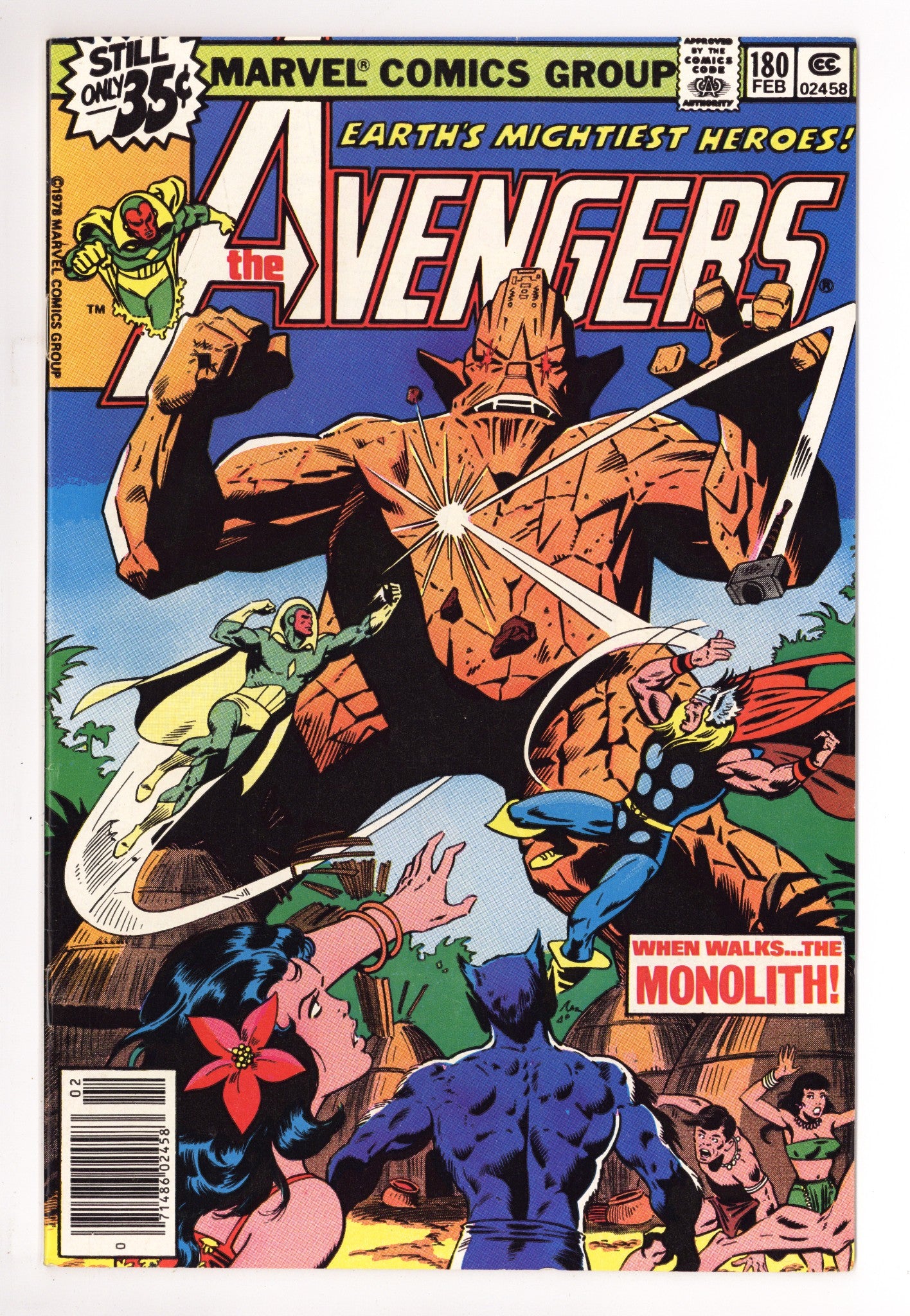 The Avengers Vol 1 180 Mid Grade (1979) 