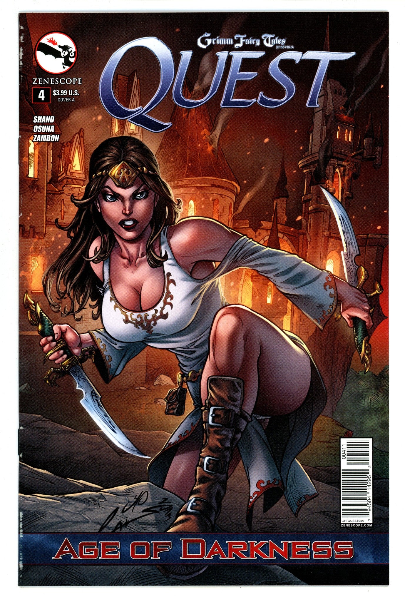 Grimm Fairy Tales Presents Quest 4 High Grade (2014) 