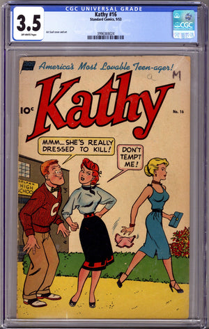 Kathy 16 CGC 3.5 (1953)
