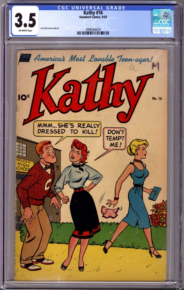 Kathy 16 CGC 3.5 (1953)