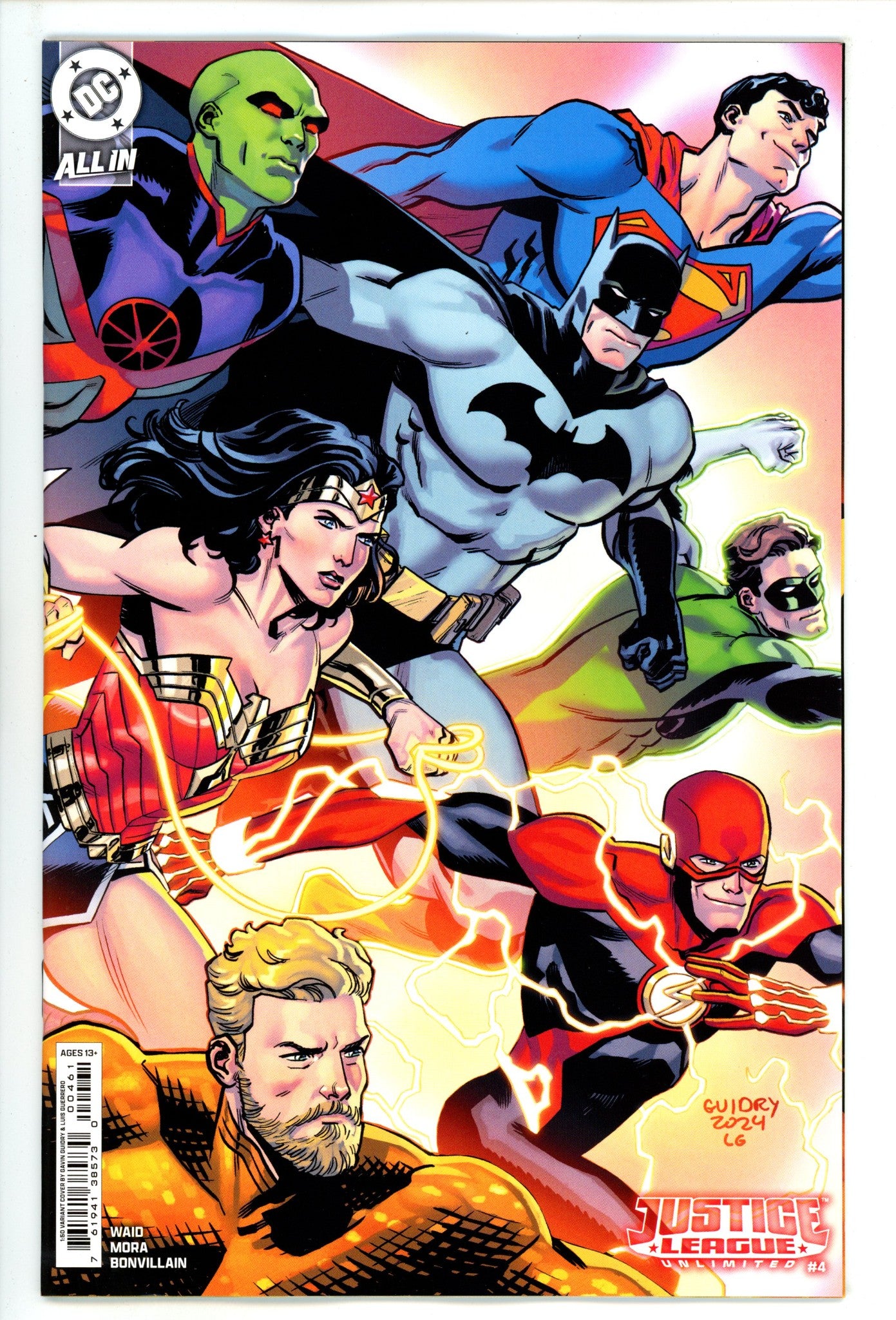 Justice League Unlimited Vol 2 4 Guidry Incentive Variant NM (2025)