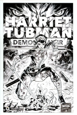 Harriet Tubman Demon Slayer 3 B&W Incentive Variant NM (2023)