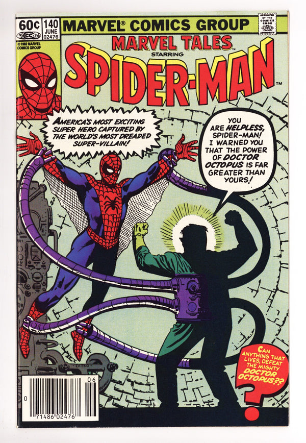 Marvel Tales Vol 2 140 VF/NM (9.0) (1982) Newsstand
