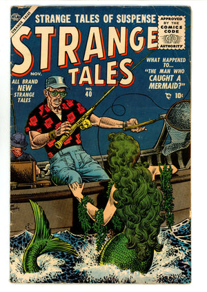 Strange Tales Vol 1 40 VG/FN (5.0) (1955) 