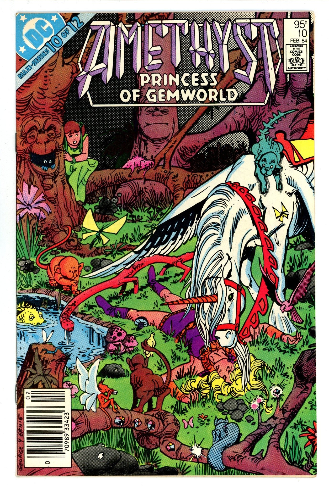 Amethyst, Princess of Gemworld Vol 1 10 FN/VF (7.0) (1984) Canadian Price Variant 