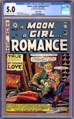 A Moon, a Girl...Romance 11 CGC 5.0 (VG/FN) (1950) Canadian Edition thumbnail