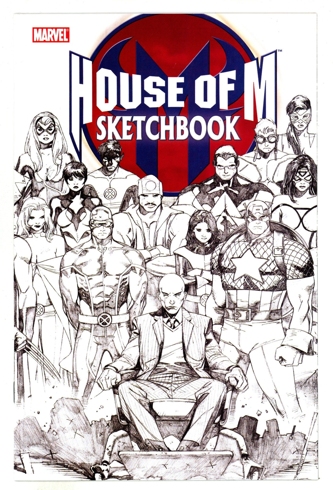 House of M Sketchbook Vol 2 [nn] High Grade (2005) 