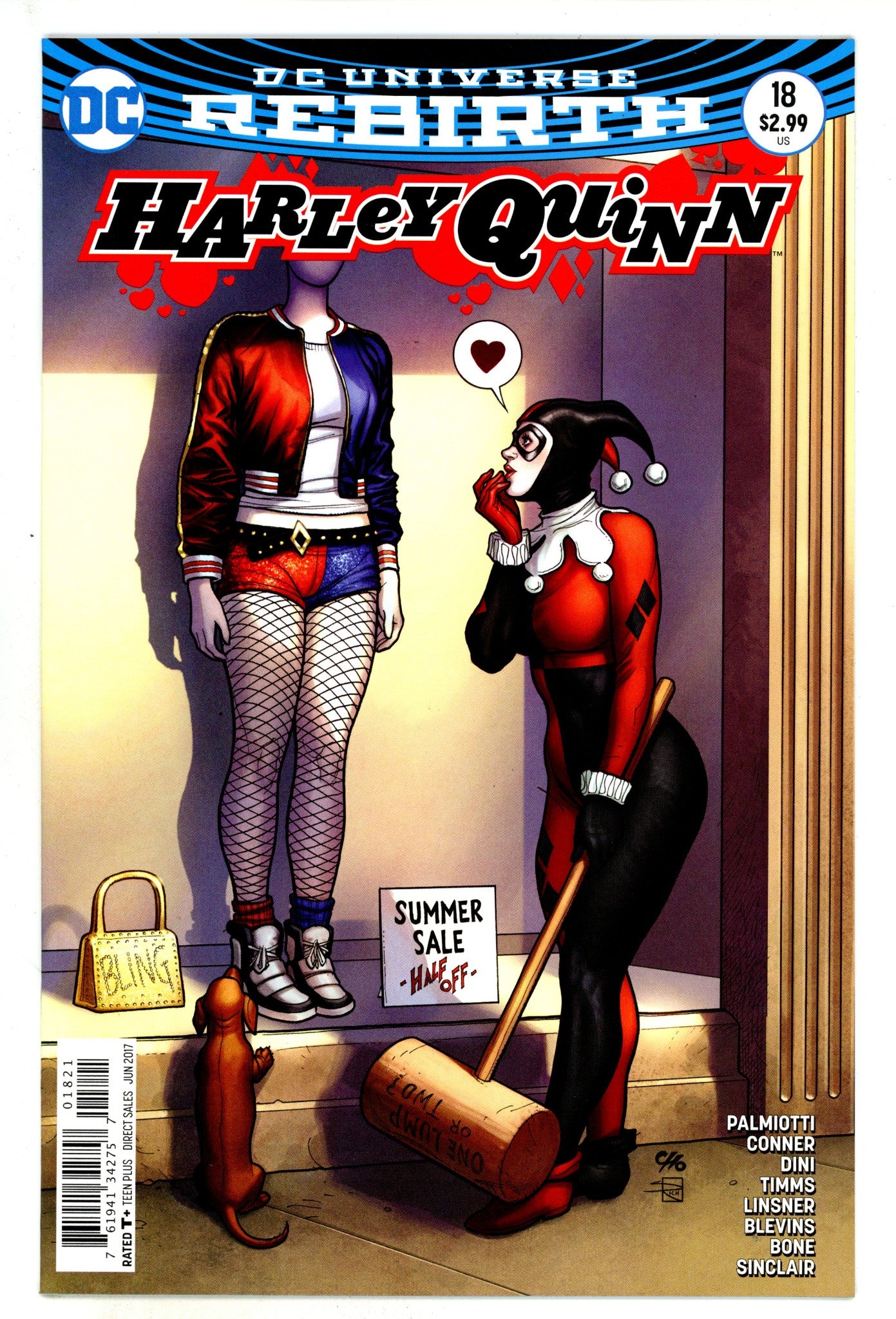 Harley Quinn Vol 3 18 High Grade (2017) Cho Variant 