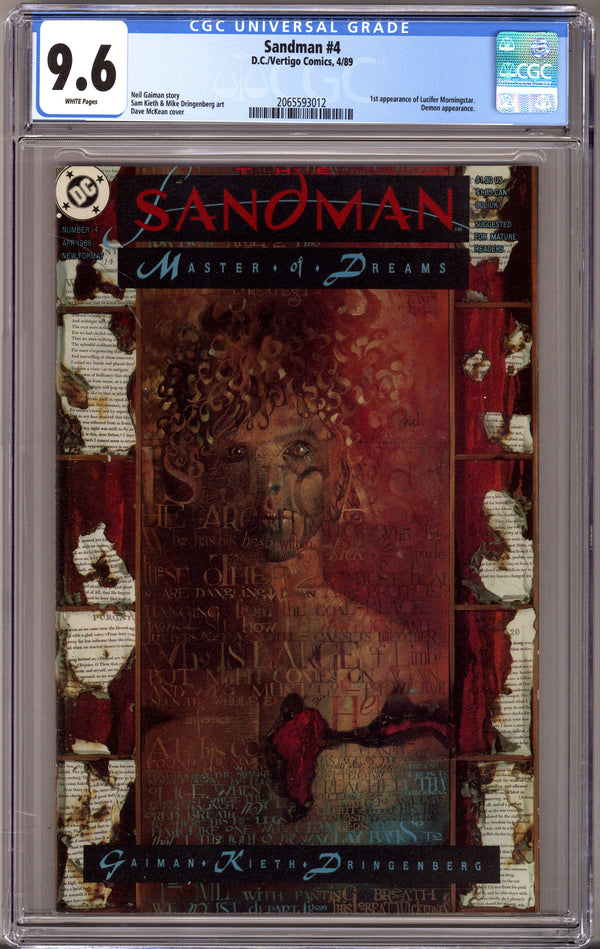Sandman Vol 2 4 CGC 9.6 (NM+) (1989)