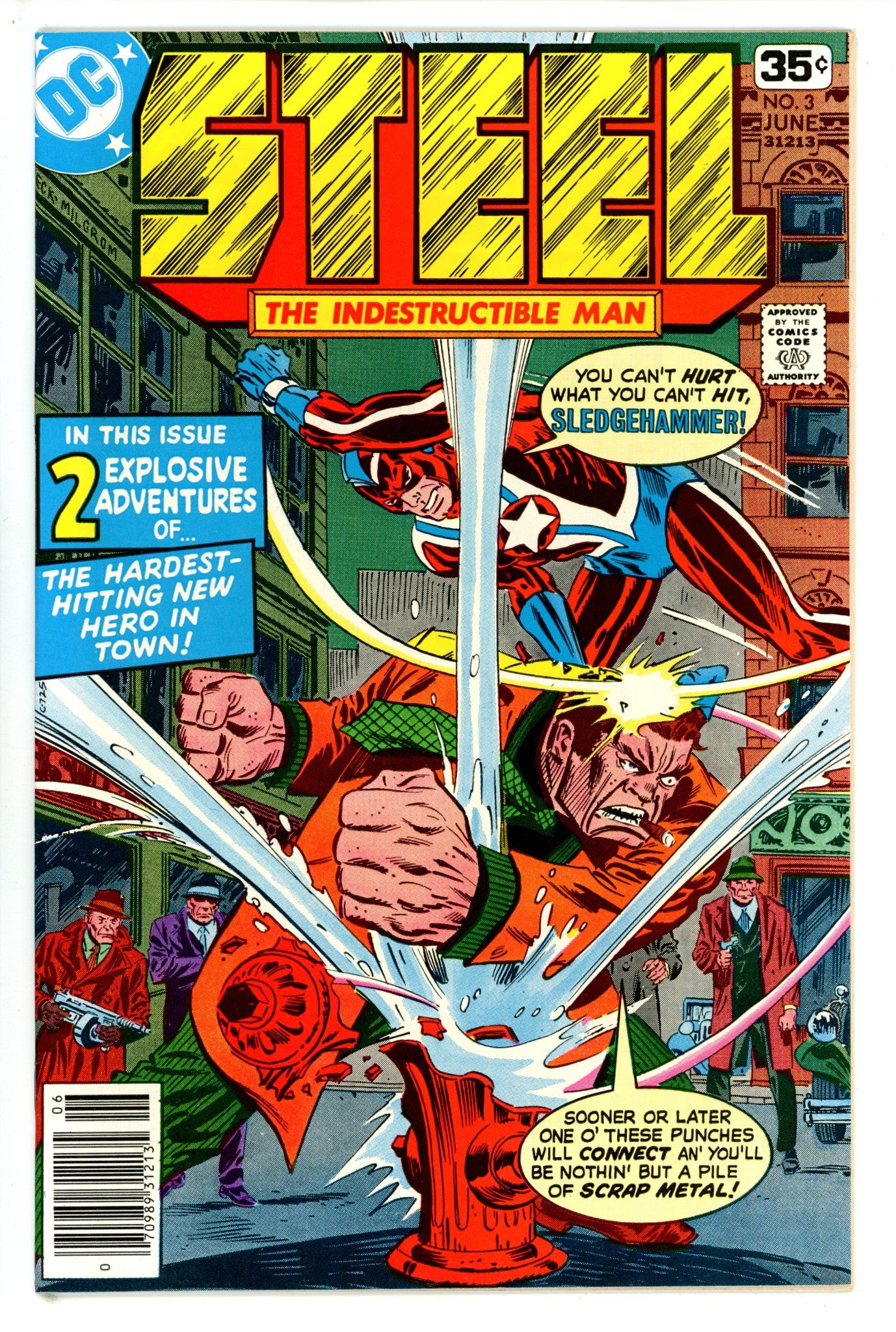 Steel, the Indestructible Man 3 VF/NM (1978)