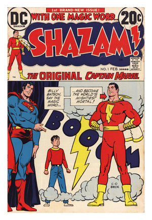 Shazam! Vol 1 1 FN+ (6.5) (1973)