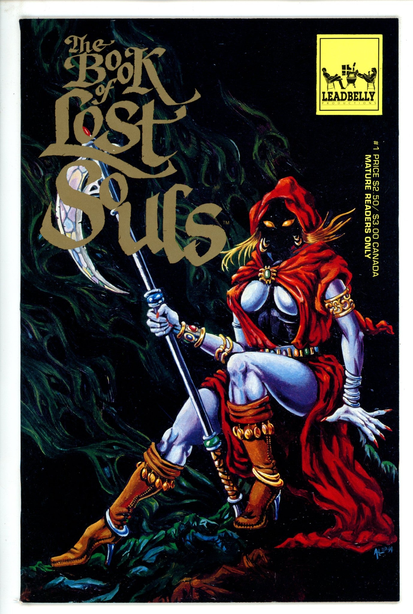 The Book of Lost Souls 1 VF- (1991)