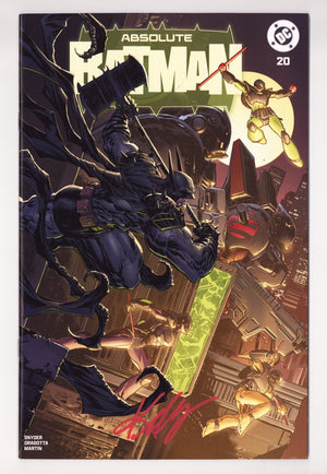 Absolute Batman 20 High Grade (2026) Lashley Exclusive Variant Signed x1 Cover Ken Lashley