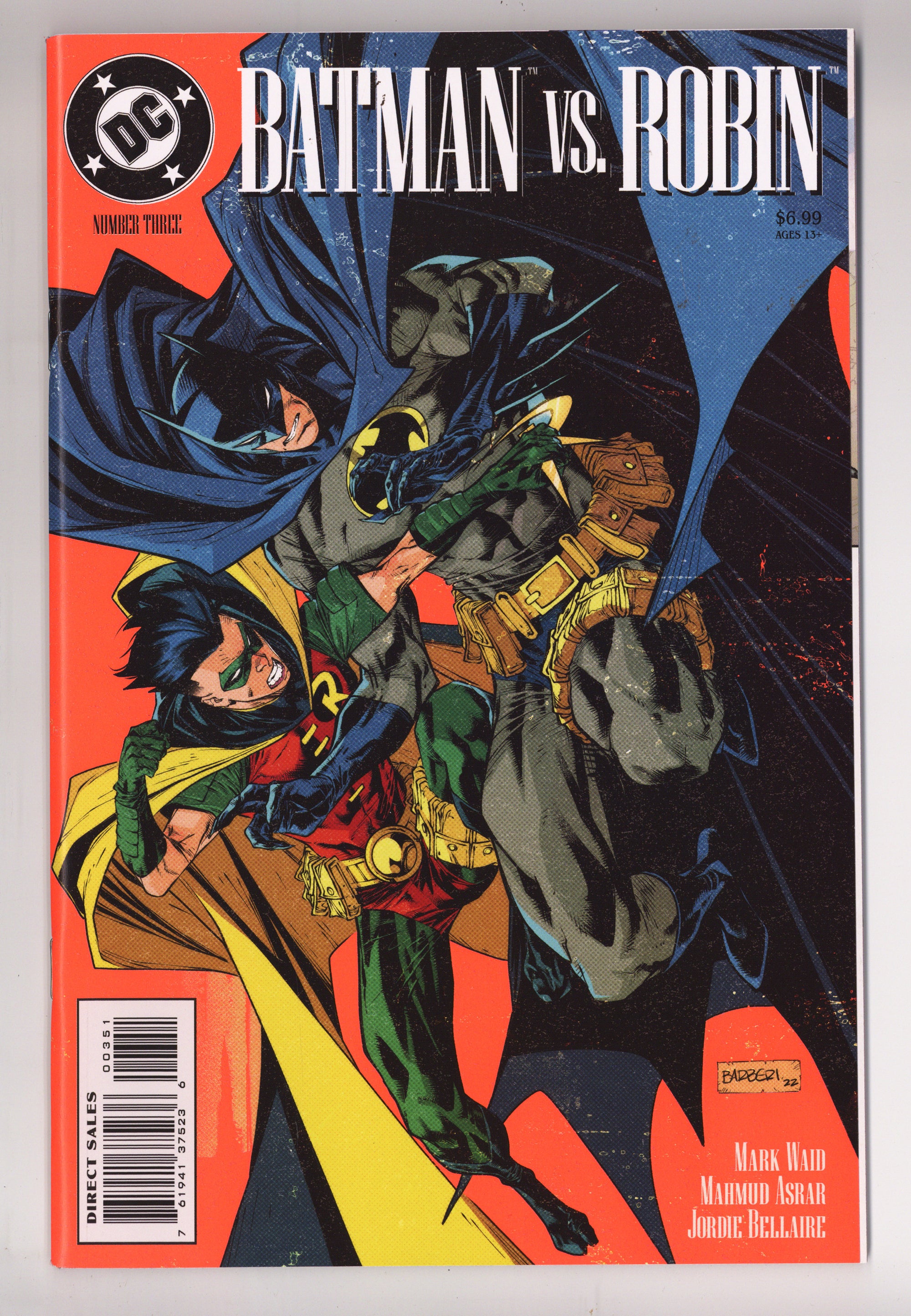 Batman vs. Robin 3 High Grade (2023) Barberi Variant 