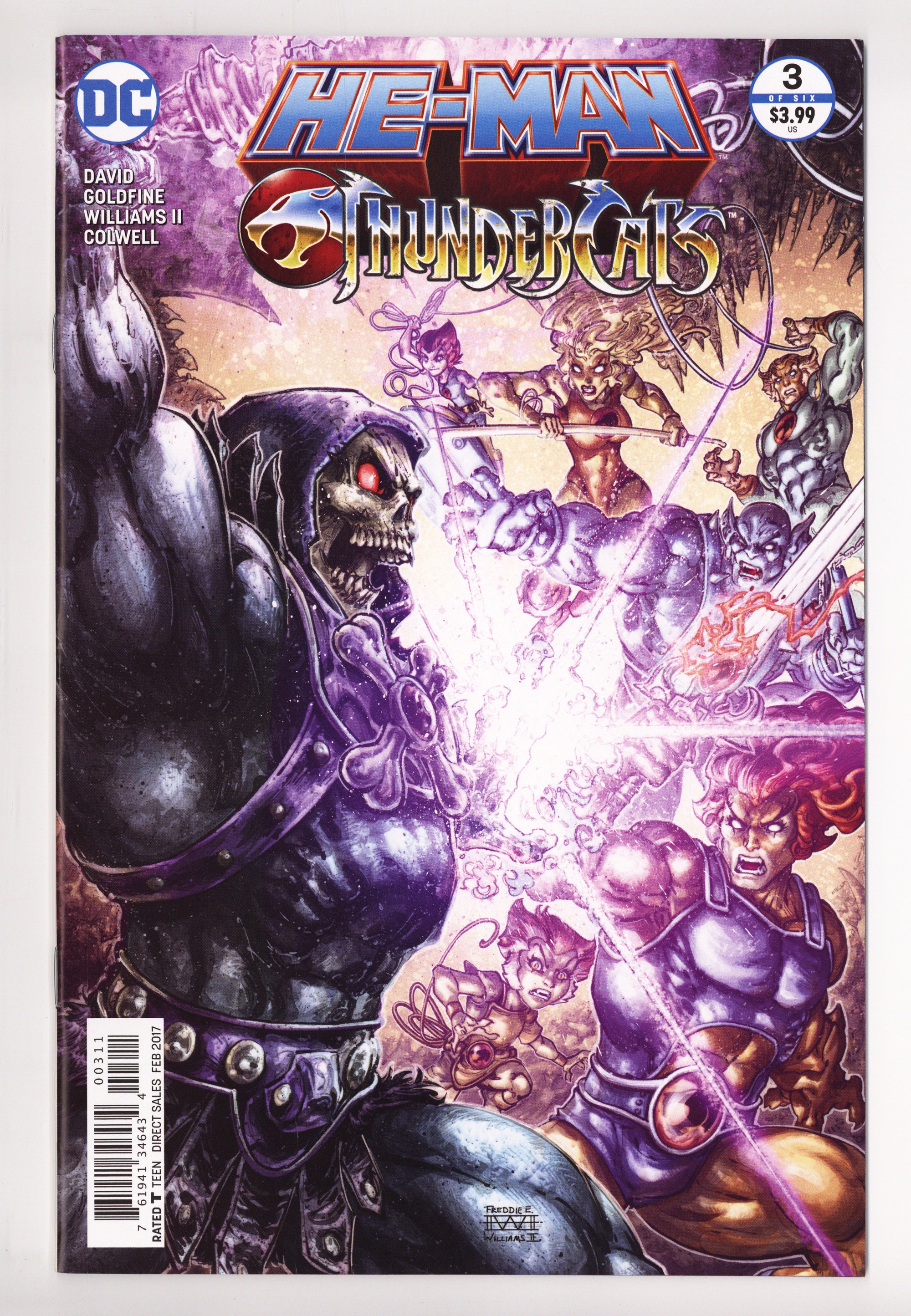 He-Man / Thundercats 3 NM- (9.2) (2017) 