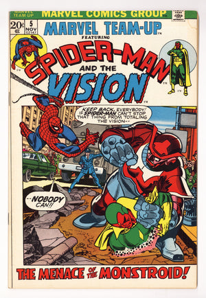 Marvel Team-Up Vol 1 5  FN- (5.5)   (1972)