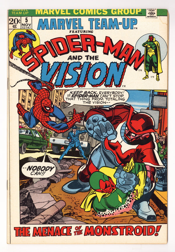 Marvel Team-Up Vol 1 5  FN- (5.5)   (1972)
