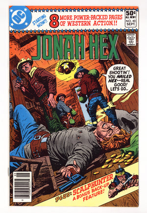 Jonah Hex Vol 1 40 High Grade (1980)