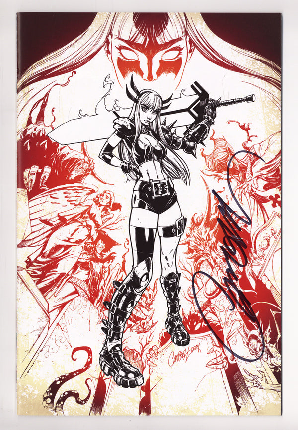 Magik 1 NM- (9.2) (2025) Campbell Virgin Exclusive Variant Signed x1 Cover J. Scott Campbell