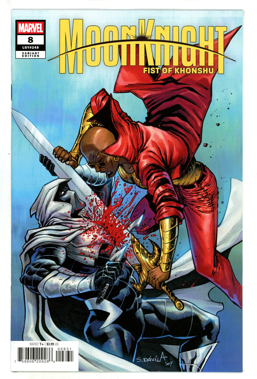 Moon Knight: Fist Of Khonshu 8 Dávila Variant (2025)
