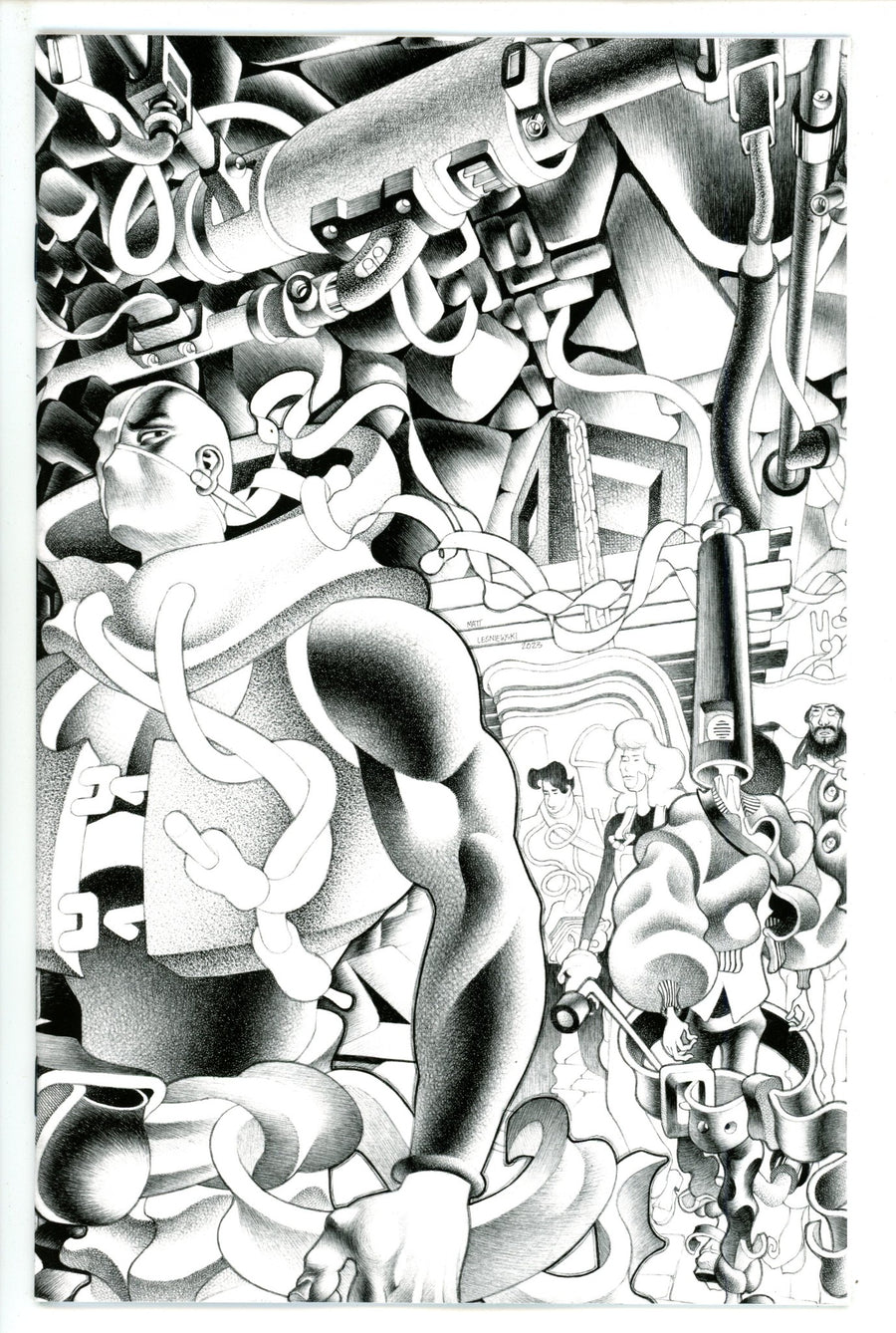 Faceless And The Family 2 Lesniewski B&W Incentive Variant NM (2023)