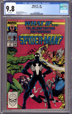 What If...? Vol 2 4 CGC 9.8 (NM/M) (1989)