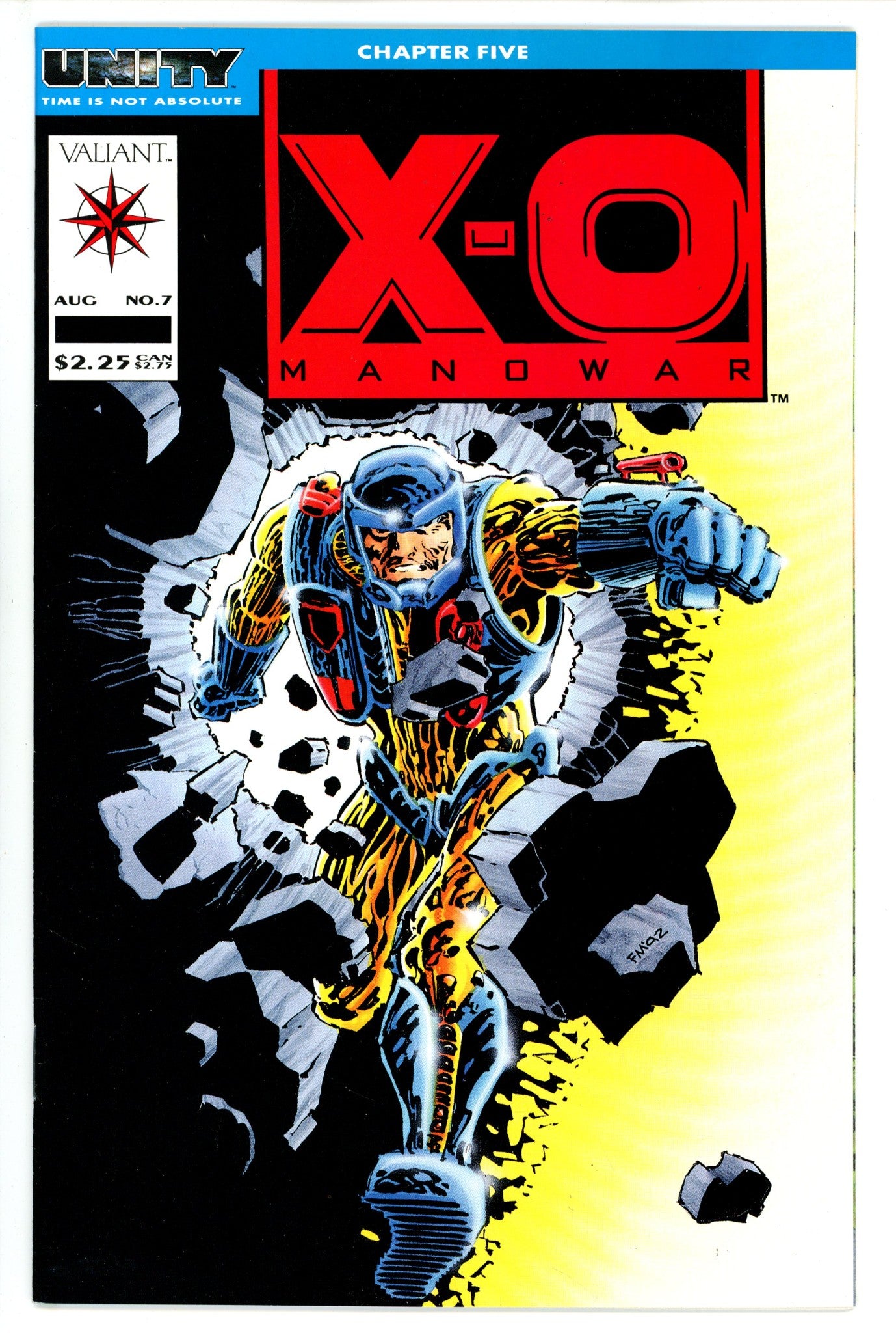 X-O Manowar Vol 1 7 (1992)