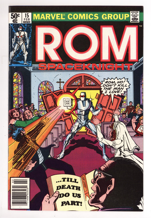 Rom Vol 1 15 High Grade (1981) Newsstand