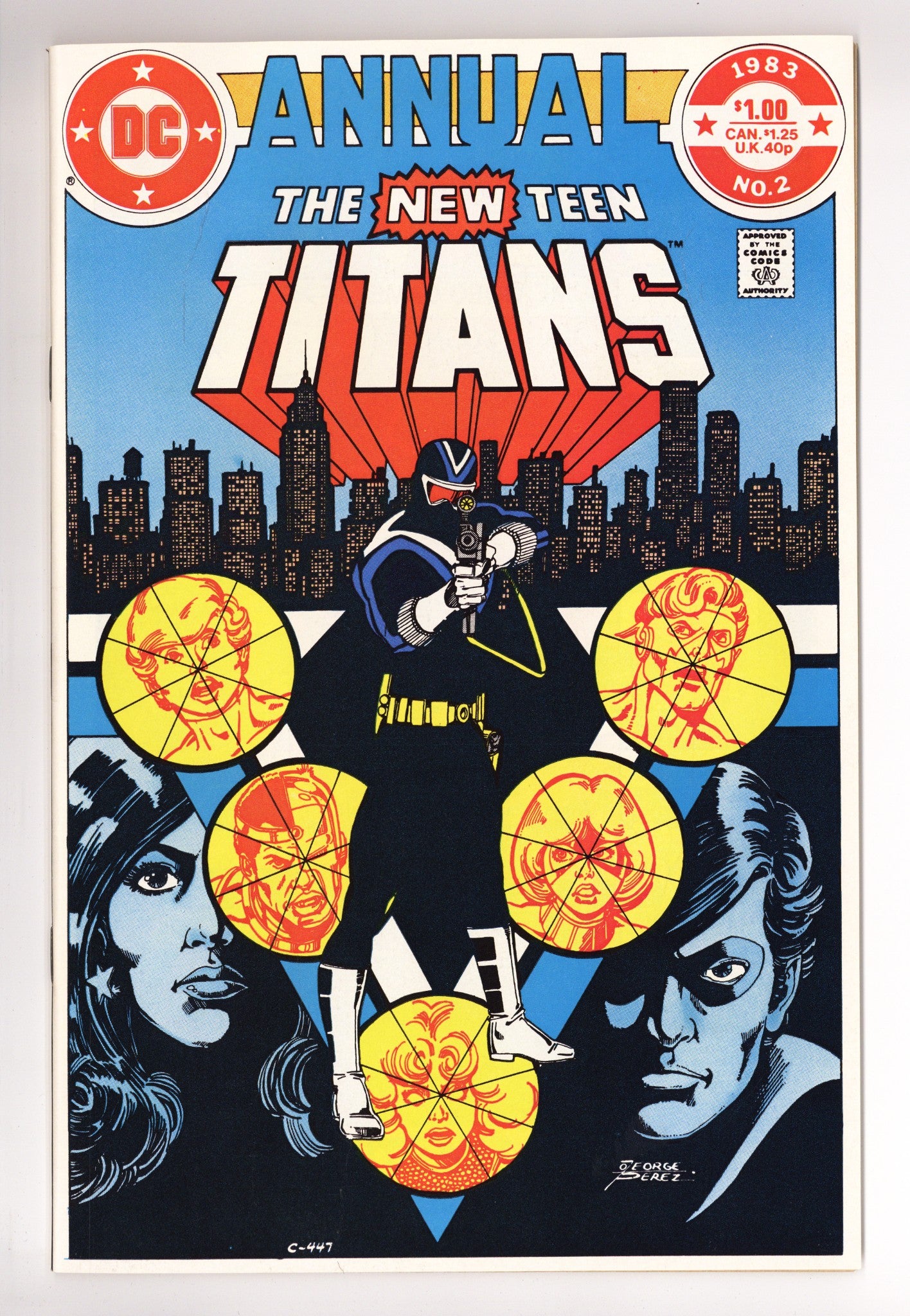 The New Teen Titans Annual Vol 1 2 NM- (9.2) (1983) 