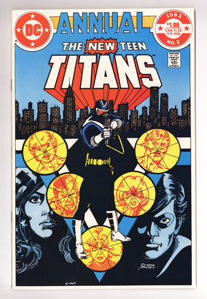 The New Teen Titans Annual Vol 1 2 NM- (9.2) (1983)